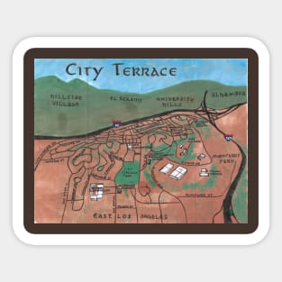 City Terrace Sticker